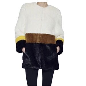 Bandits of London Billy the Kid Vintage Faux Fur Coat